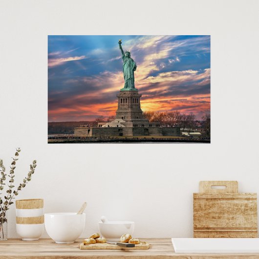 Monumenten | Vrijheidsbeeld Poster (Keuken)