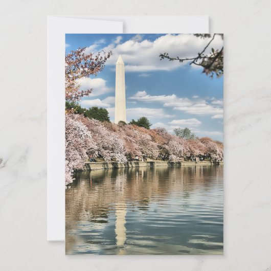 Monumenten | Washington Memorial Bedankkaart (Voorkant)