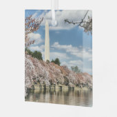 Monumenten | Washington Memorial Glas Ornament (Voorkant links)
