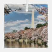 Monumenten | Washington Memorial Glas Ornament (Achterkant)