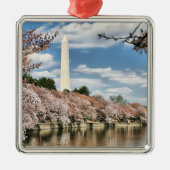 Monumenten | Washington Memorial Metalen Ornament (Voorkant)