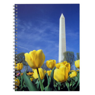 Monumenten   Washington Monument in lente Notitieboek