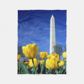 Monumenten | Washington Monument in Spring Fleece Deken (Voorkant)