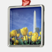 Monumenten | Washington Monument in Spring Metalen Ornament (Links)
