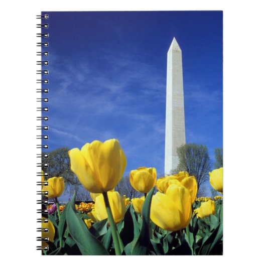 Monumenten | Washington Monument in Spring Notitieboek (Voorkant)