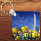 Monumenten | Washington Monument in Spring Sleutelhanger (Voorkant)