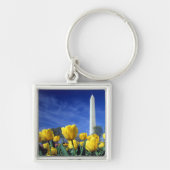 Monumenten | Washington Monument in Spring Sleutelhanger (Voorkant)