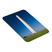 Monumenten Washington Monument with Flags Magneet (Rechterzijde)