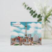 monumentencirkel briefkaart (Staand voorkant)