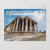Monumentengroep Hampi - Kadalekalu Temple Briefkaart (Voorkant)