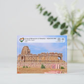 Monumentengroep in Pattadakal, Papanatha Temple Briefkaart (Staand voorkant)
