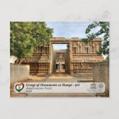 Monumentengroep te Hampi - Ananthasayana Temple Briefkaart (Voorkant)