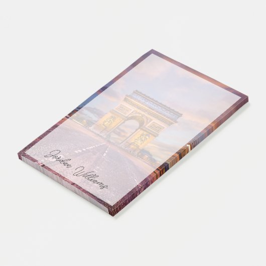 Monuments | Arc de Triomphe, Paris France Post-it® Notes (Schuin)