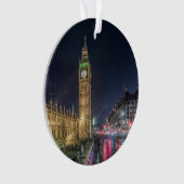 Monuments | Big Ben at Night Ornament (voorkant)