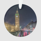 Monuments | Big Ben at Night Ornament (voorkant)
