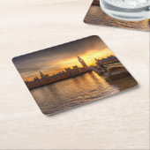 Monuments | Big Ben & Houses of Parliament Kartonnen Onderzetters (Schuin)