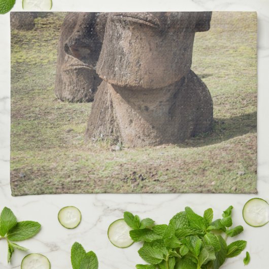 Monuments | Easter Island, Chile Theedoek (Gevouwen)