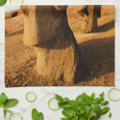 Monuments | Easter Island Theedoek (Gevouwen)