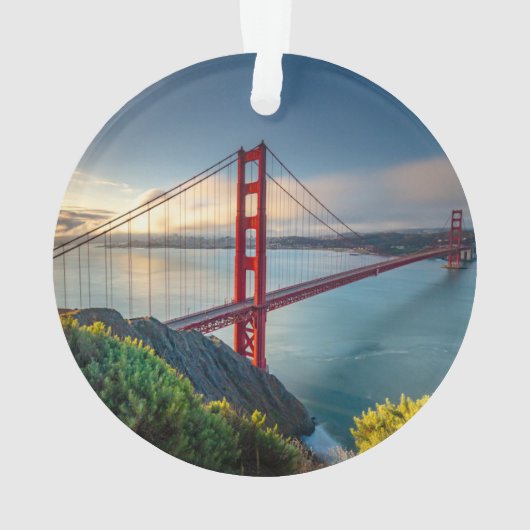 Monuments | Golden Gate San Francisco Ornament (achterkant)