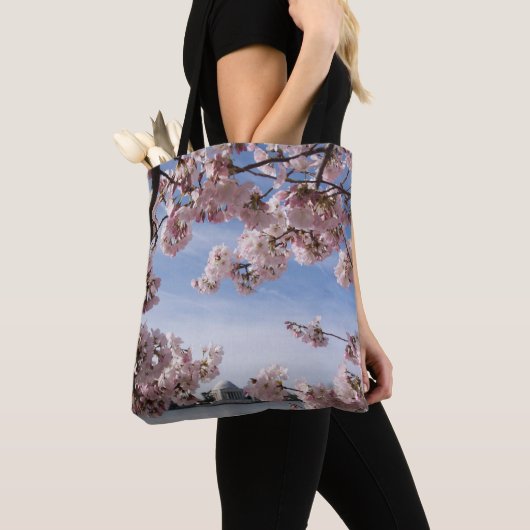 Monuments | Jefferson Memorial Cherry Blossoms Tote Bag (Dichtbij)