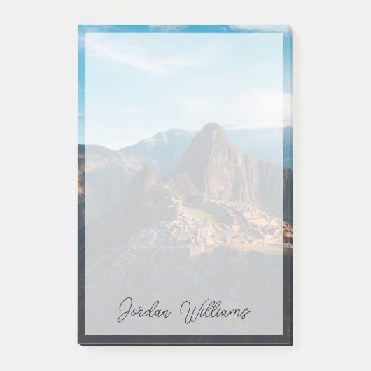 Monuments | Machu Picchu, Peru Post-it® Notes (Voorkant)