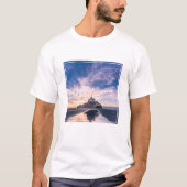 Monuments | Mont Saint-Michel, Normandy France T-shirt (Voorkant)