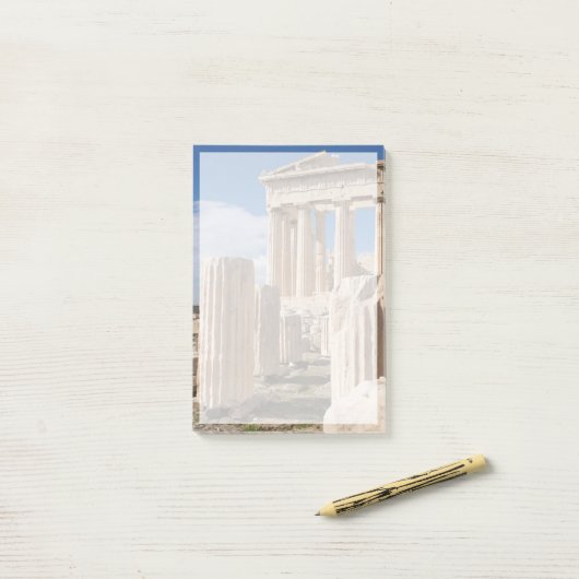 Monuments | Parthenon Acropolis Athens Greece Post-it® Notes (Op bureau)