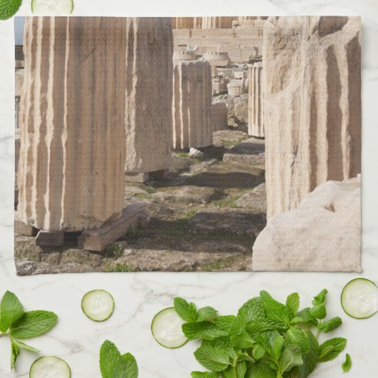 Monuments | Parthenon Acropolis Athens Greece Theedoek (Gevouwen)