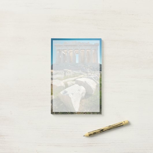 Monuments | Parthenon Athens, Greece Post-it® Notes (Op bureau)