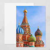 Monuments | St. Basil's Cathedral, Moscow Bedankkaart (Voorkant / Achterkant)
