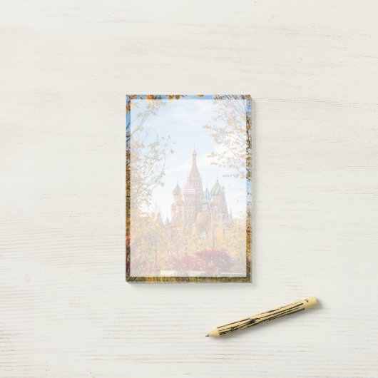 Monuments | St. Basil's Cathedral Moscow Post-it® Notes (Op bureau)