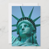 Monuments | Statue of Liberty Face Bedankkaart (Voorkant)