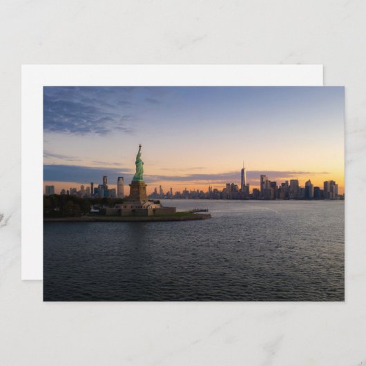Monuments | Statue of Liberty NYC Bedankkaart (Voorkant / Achterkant)