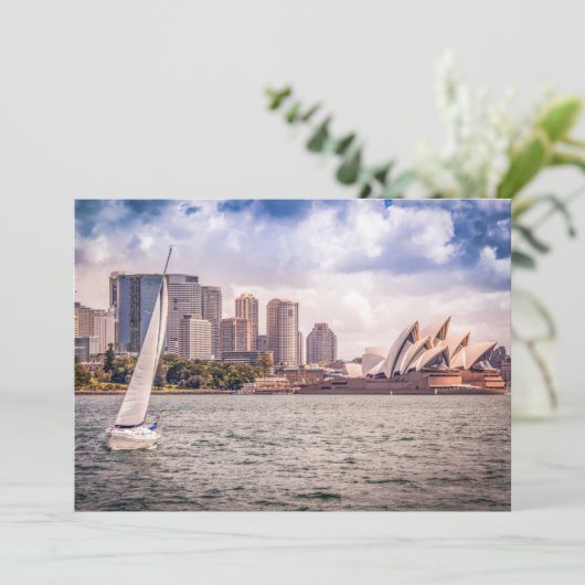 Monuments | Sydney Opera House Bedankkaart (Staand voorkant)