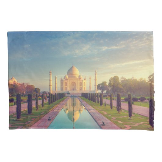Monuments | Taj Mahal Colors Kussensloop (Voorkant)