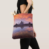 Monuments | Taj Mahal Sunset Tote Bag (Dichtbij)