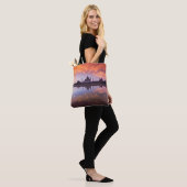 Monuments | Taj Mahal Sunset Tote Bag (Op model)