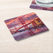 Monuments | The Golden Gate San Francisco, CA Kartonnen Onderzetters (Schuin)