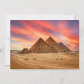 Monuments | The Great Pyramids Bedankkaart (Voorkant)