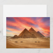 Monuments | The Great Pyramids Bedankkaart (Voorkant / Achterkant)