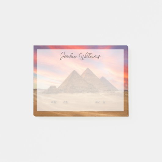 Monuments | The Great Pyramids Post-it® Notes (Voorkant)