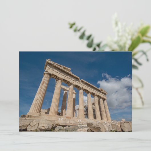 Monuments | The Parthenon, Greece Bedankkaart (Staand voorkant)