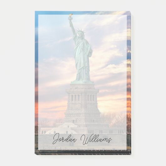 Monuments | The Statue of Liberty Post-it® Notes (Voorkant)