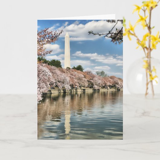 Monuments | Washington Memorial Kaart (Gele Bloem)