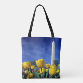 Monuments | Washington Monument in Spring Tote Bag (Achterkant)