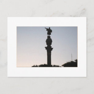 Monumtento a Colón, Barcelona Briefkaart