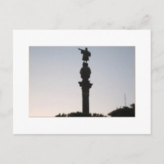 Monumtento a Colón, Barcelona Briefkaart