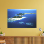 Monuriki, Monu en Yanuya, Mamanuca Canvas Afdruk (Insitu (Woonkamer))