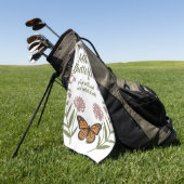 Monvlinder Golfhanddoek (Groen)