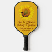 Monvlinder Pickleball Paddle (Achterkant)